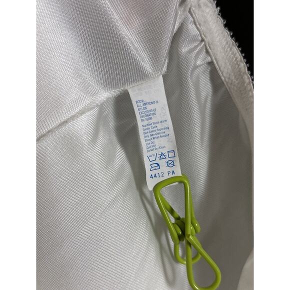 Vintage Warner’s Perfect Measure Half Slip Size Medium White Nylon 55300 - Picture 6 of 6